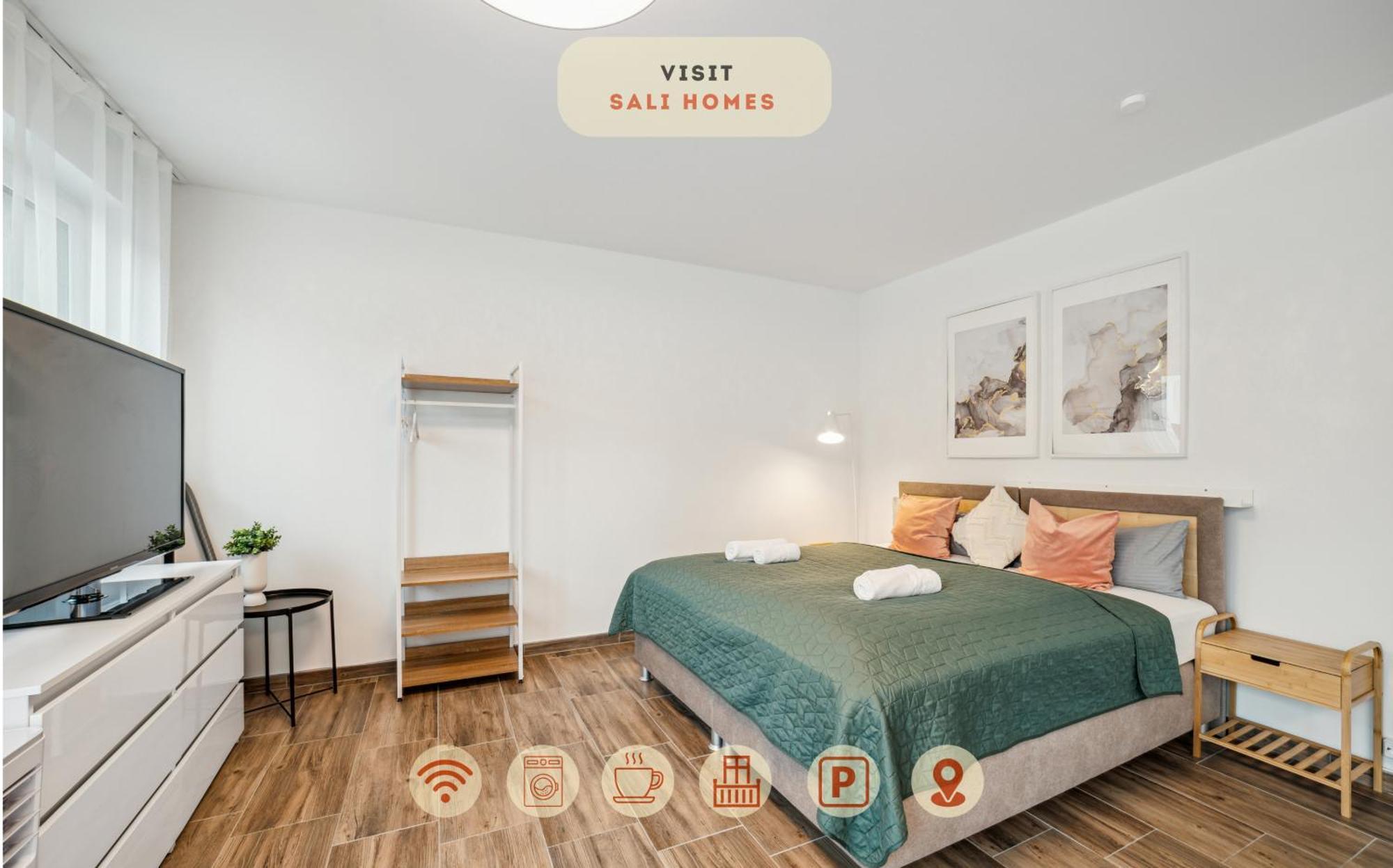 Sali Homes Elegant And Stylish Retreat In Heart Of Bayreuth, Close To River 외부 사진